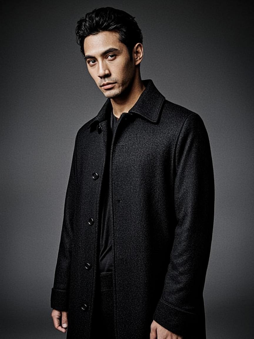 Dark Elegance - Leo Reyes EDITORIAL modeling